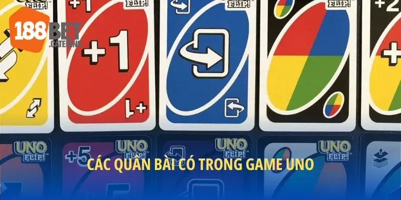 Các quân bài có trong game Uno