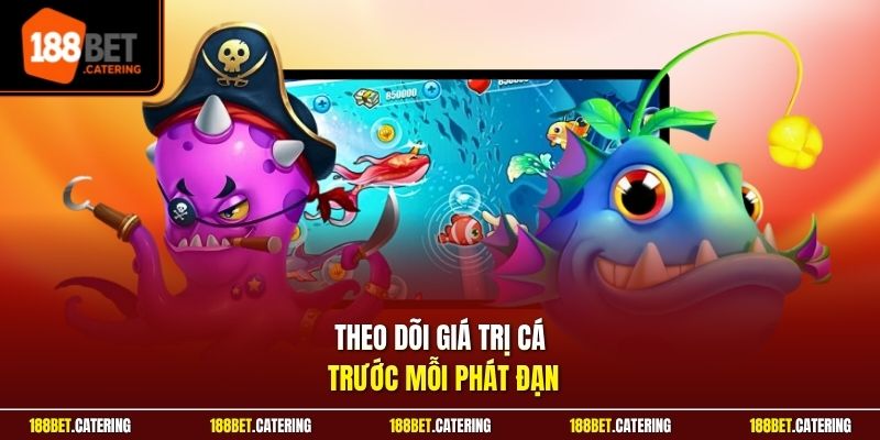 Theo dõi giá trị cá trước mỗi phát đạn